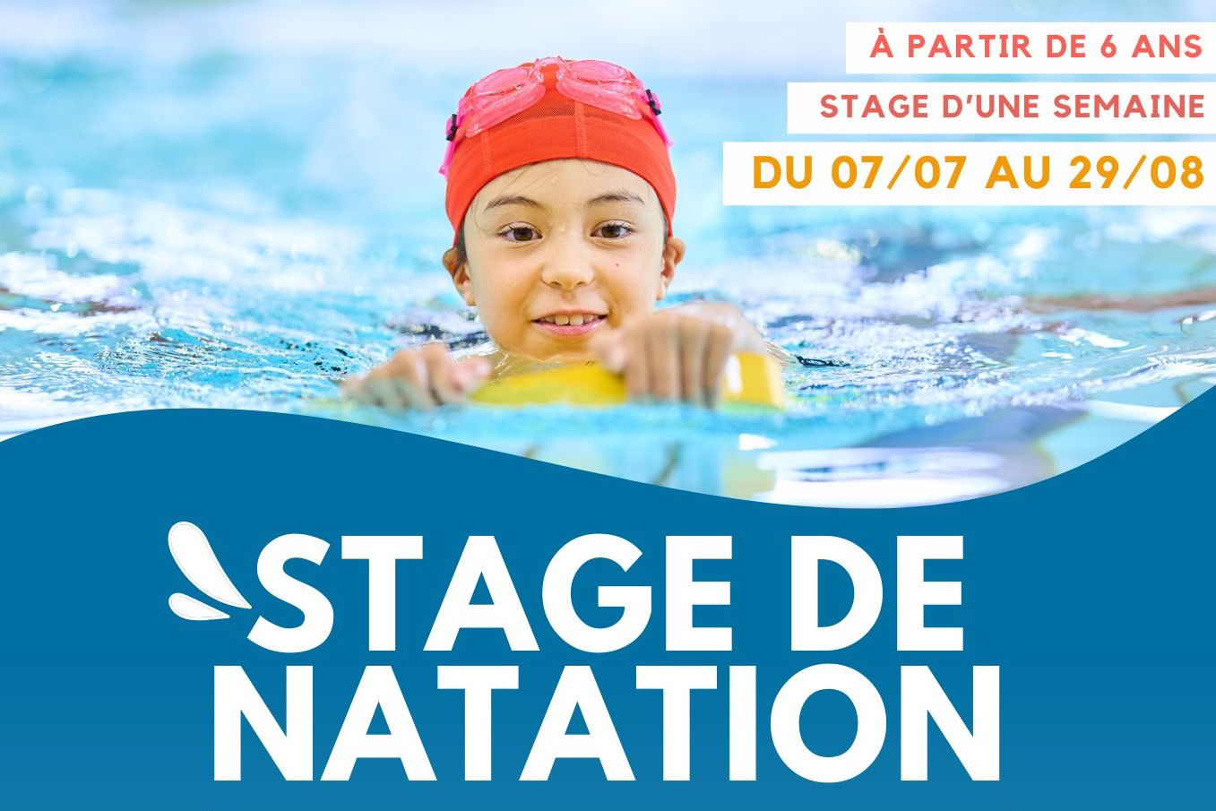 Stages de natation enfants